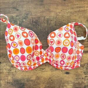 Victoria's Secret Multicolor Heart Print Bra